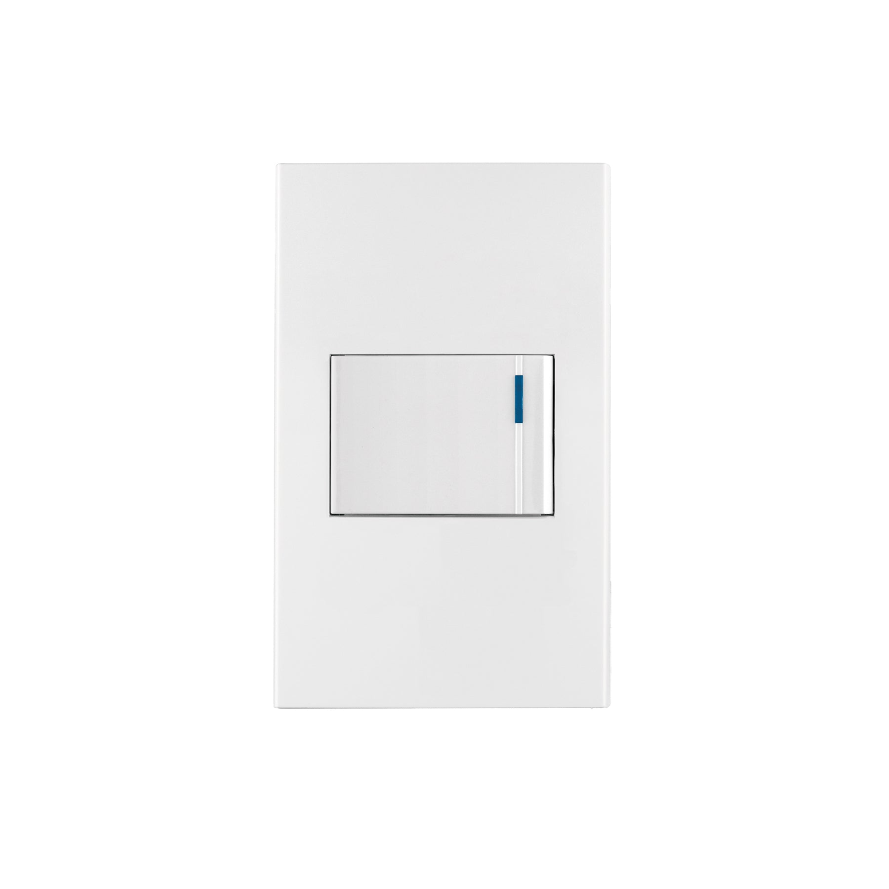 Placa armada 1 interruptor de 3vias, 1.5mod, Española,blanco