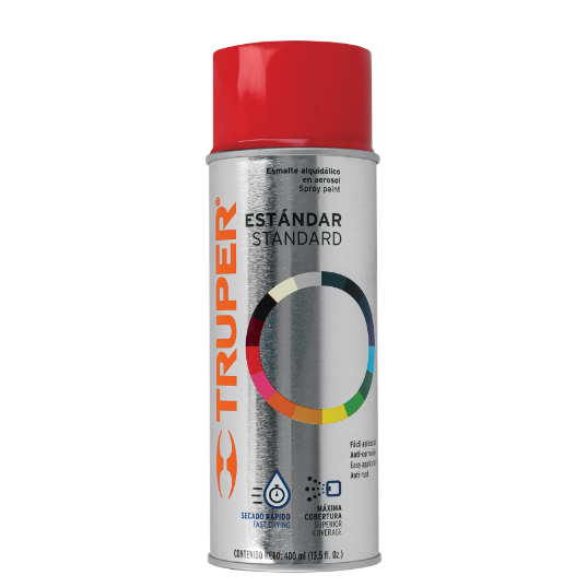 Pintura en aerosol, rojo taxi, bote tradicional, 400 ml