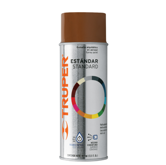 Pintura en aerosol, tabaco, bote tradicional, 400 ml