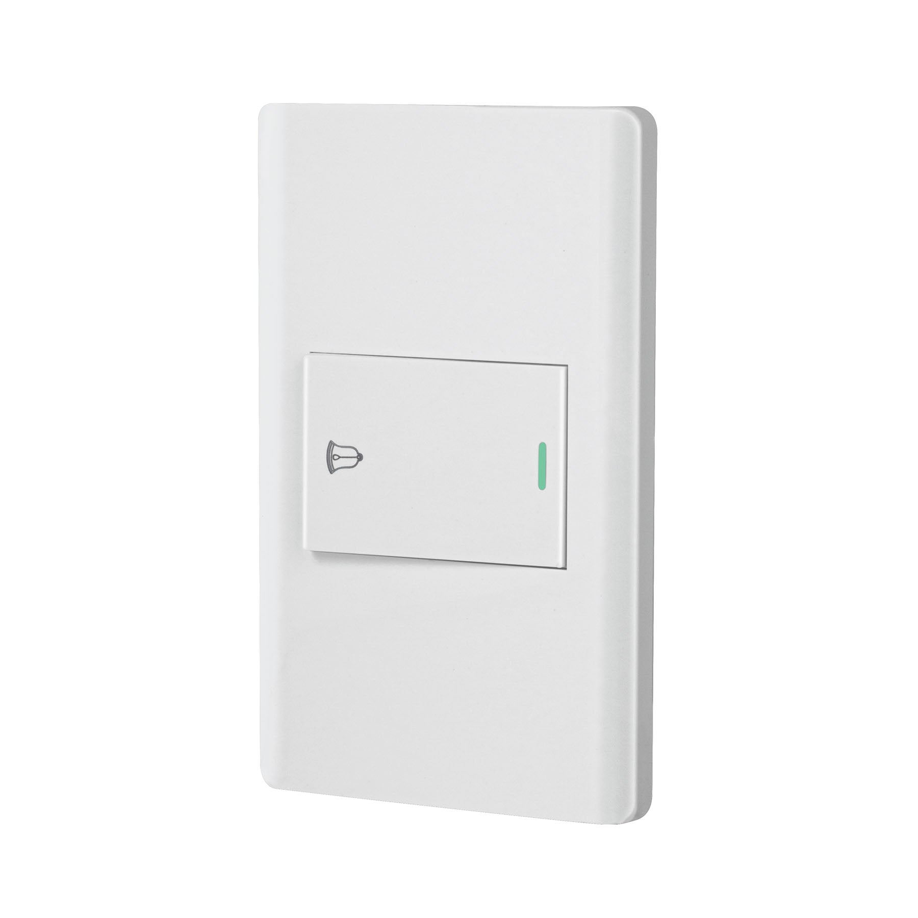 Placa armada blanca 1 interruptor de timbre 1.5 mod, Lisboa