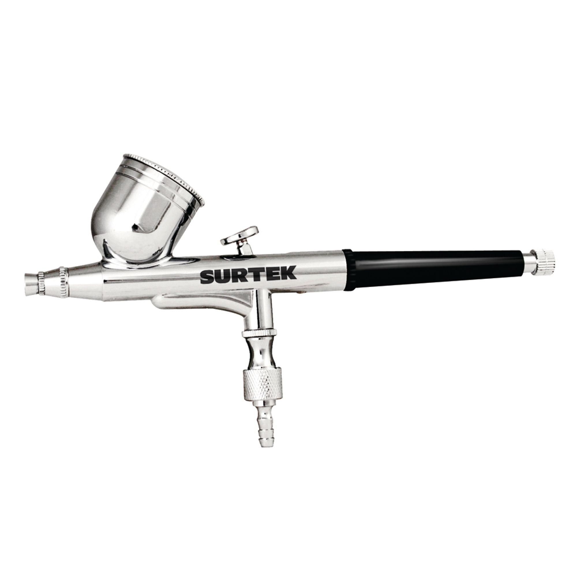 Surtek - Aerógrafo profesional por gravedad con presión de trabajo de 30 psi.