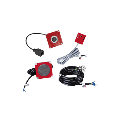 FANVIL - KIT de Accesorios para el modelo PA2F, incluye cámara, micrófono, parlante y botón, múltiples aplicaciones