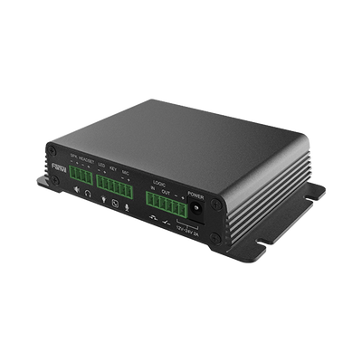FANVIL - Gateway para Voceo, Paging y Video / Soporte 1 Cámara / Amplificador integrado de hasta 30 W