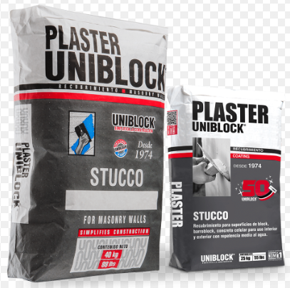 ESTUCO BCO 25KG PLASTER UNIBLOCK