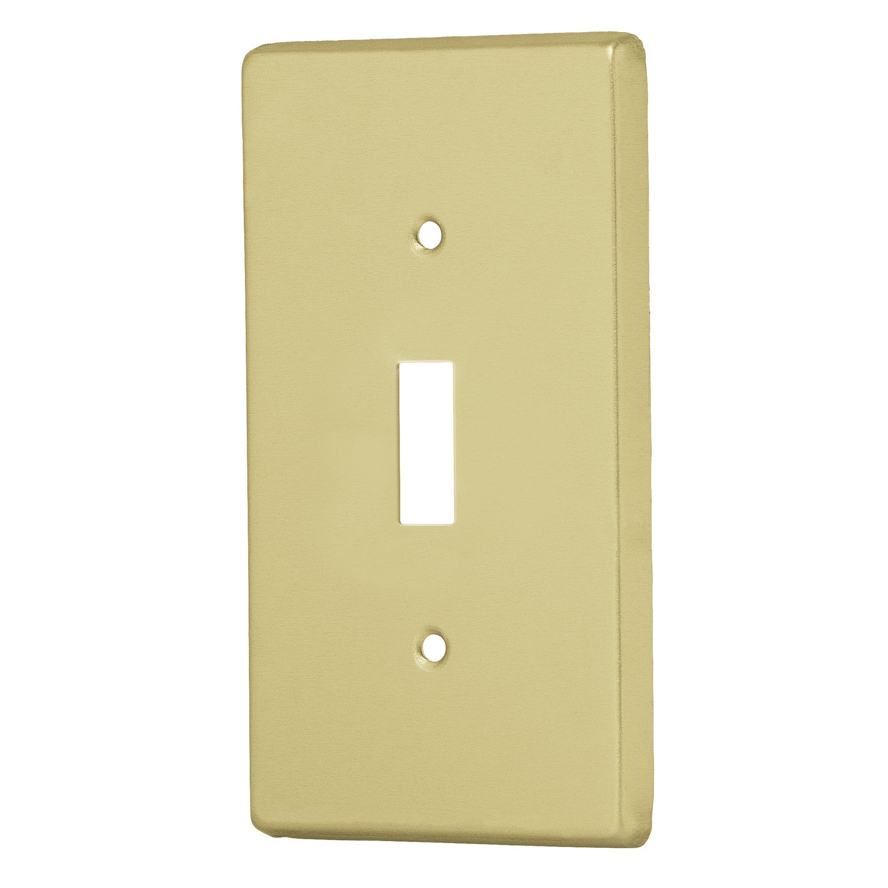 Placa para interruptor vertical, de aluminio, linea Standard
