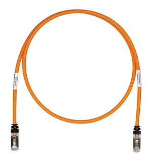 PANDUIT - Patch Cord Cat6A, Blindado S/FTP, CM/LS0H, 2.5 Metros, Color Naranja
