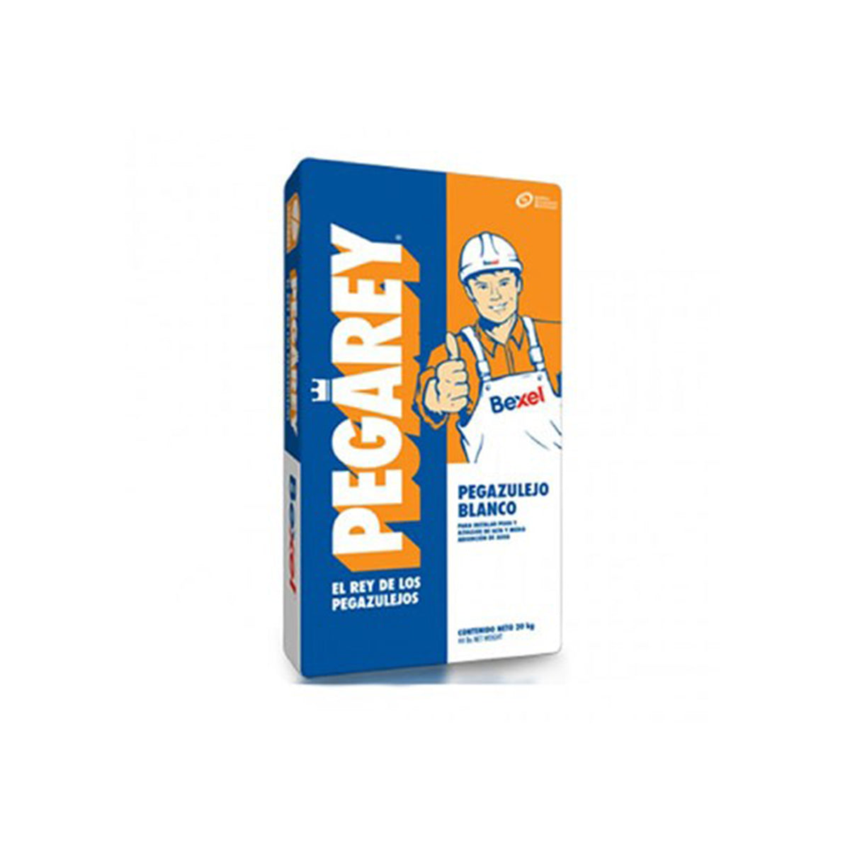 Pegazulejo blanco 20 Kg. PEGA REY