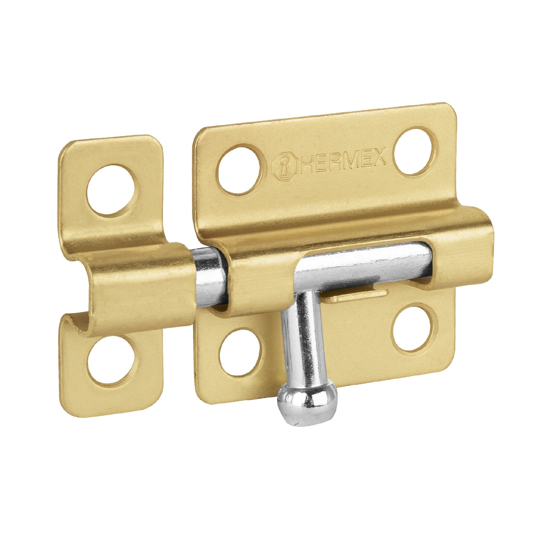 Pasador de barril de acero laton 2', HERMEX