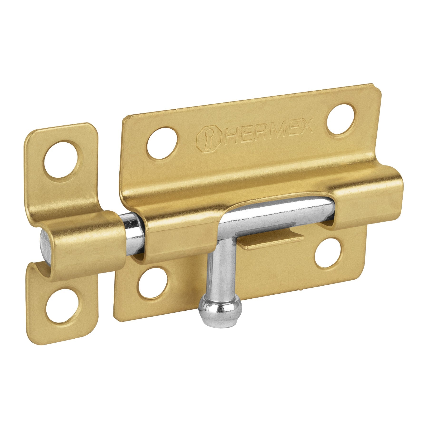 Pasador de barril de acero laton 3', HERMEX