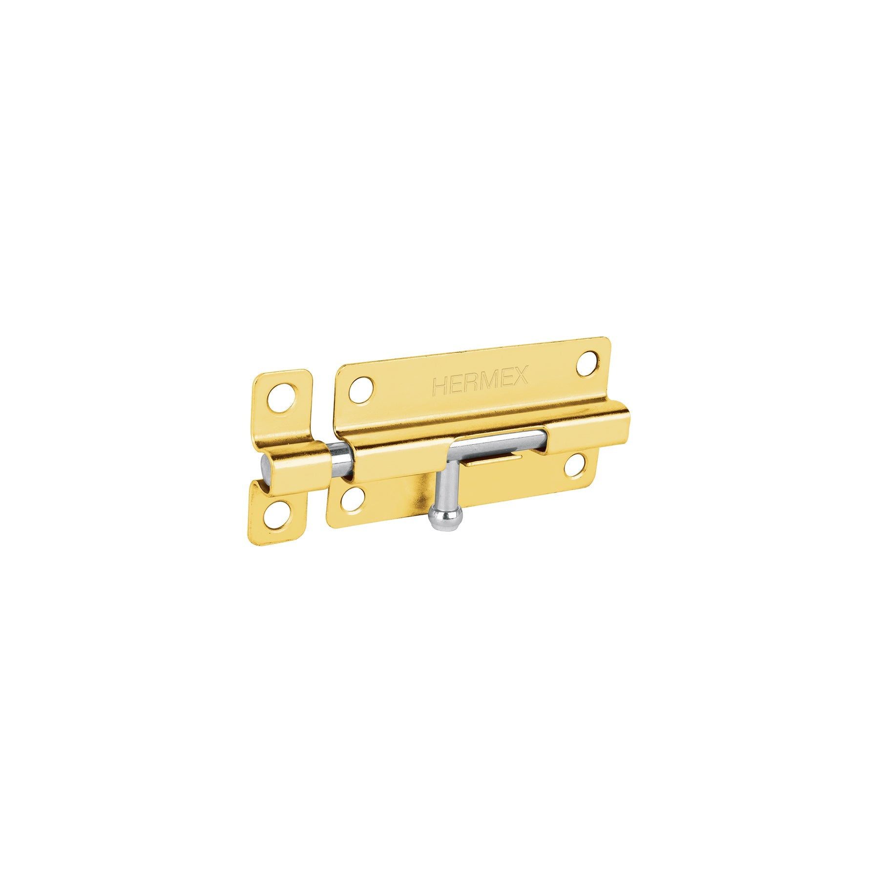 Pasador de barril de acero laton 4', HERMEX
