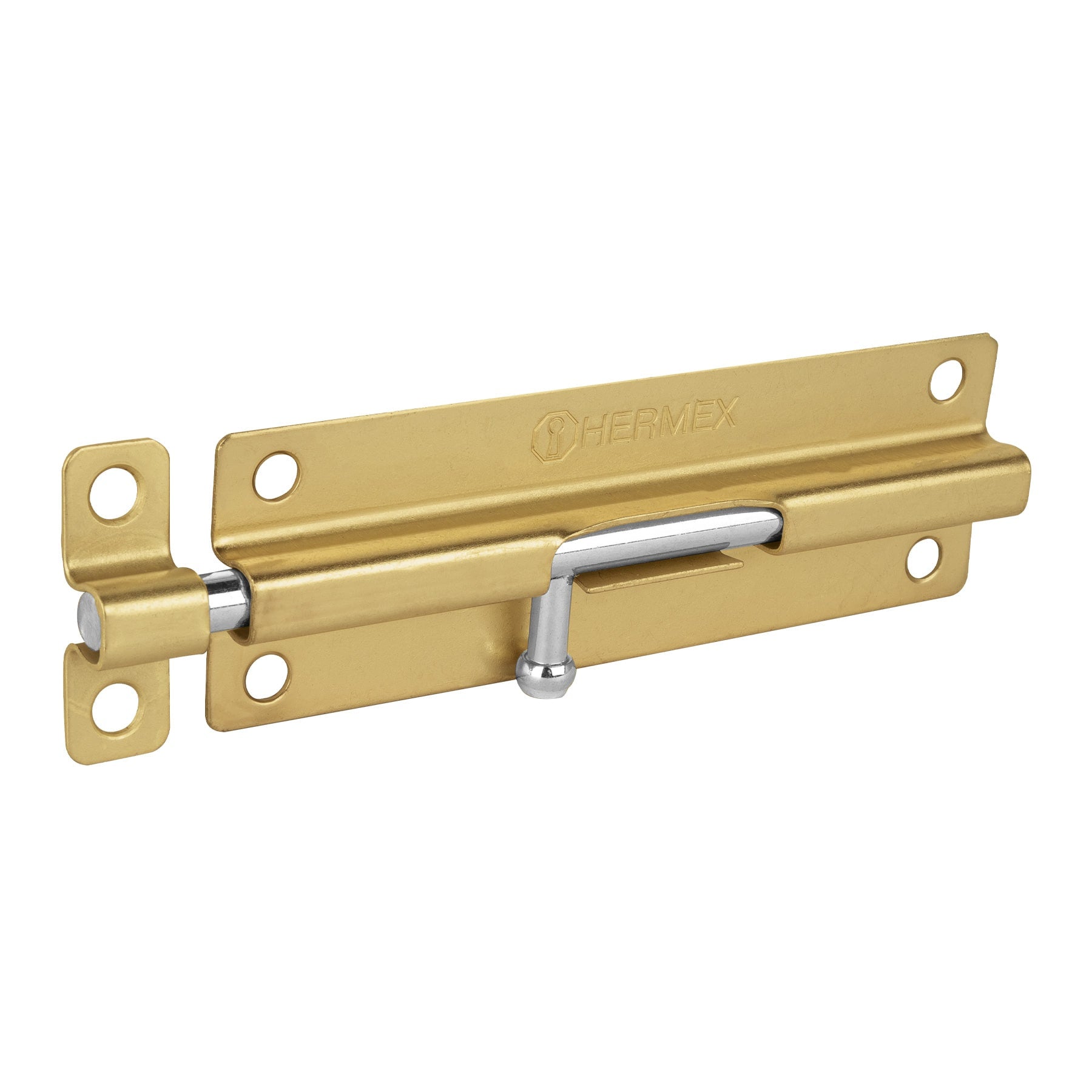 Pasador de barril de acero laton 6', HERMEX