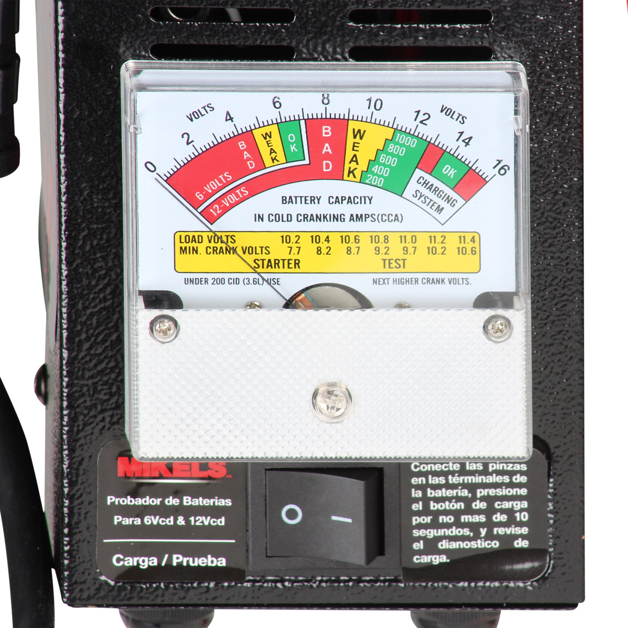Probador de baterías (100 amp)