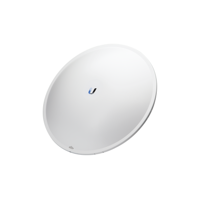 UBIQUITI - PowerBeam airMAX AC hasta 450 Mbps, frecuencia 5 GHz (5150 - 5875 MHz) con antena tipo plato de 27 dBi, radomo incluido