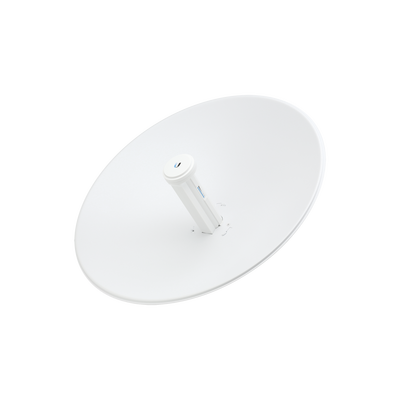 UBIQUITI - PowerBeam airMAX AC hasta 450 Mbps, frecuencia 5 GHz (5150 - 5875 MHz) con antena tipo plato de 27 dBi, radomo incluido