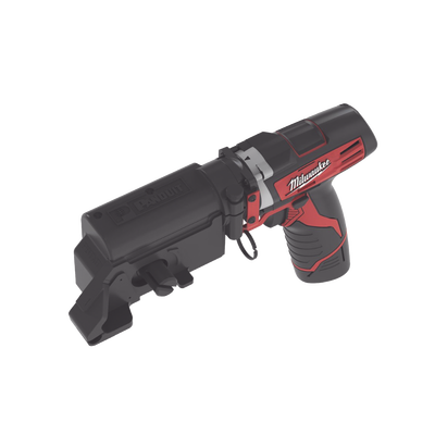 PANDUIT - Herramienta de Corte para Cinchos y Flejes Pan-Steel™, Color Negro, Opera a Batería, Cabezal de Giro de 360º con Tensión Controlada