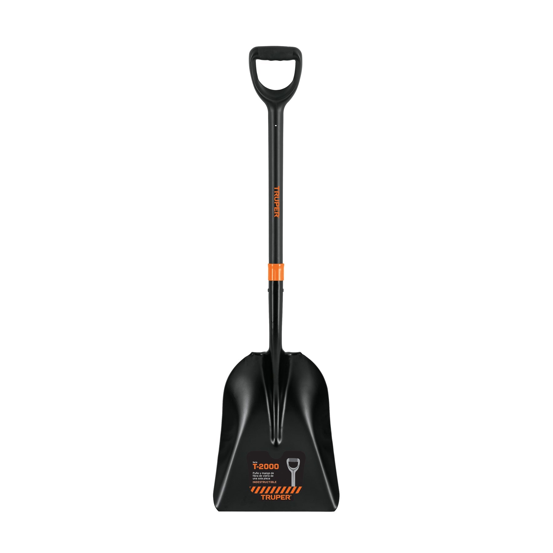 Pala carbonera T-2000, pu–o 'Y' mango fibra de vidrio Truper