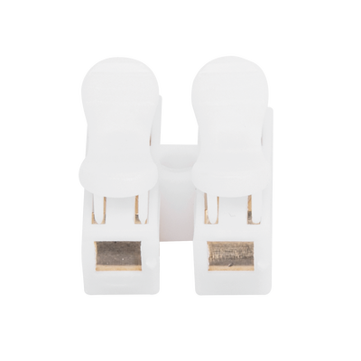 EPCOM POWERLINE - Conector tipo PUSH de 2 Contactos / Para una Conexión Rápida / Puentes de Cables