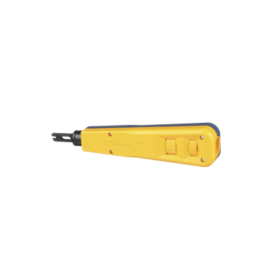 PANDUIT - Herramienta de Impacto, con Cuchilla para Terminación de Conectores 110 IDC, Color Amarillo - Fluke Networks
