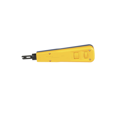 PANDUIT - Herramienta de Impacto, con Cuchilla para Terminación de Conectores 110 IDC, Color Amarillo - Fluke Networks