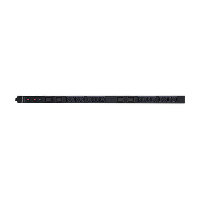 CYBERPOWER - PDU Básico para Distribución de Energía, Entrada 200-230 Vca NEMA L6-30P, Con 16 Tomas C13 y 4 C19, de Instalación Vertical, 30 Amp, 220 Vca