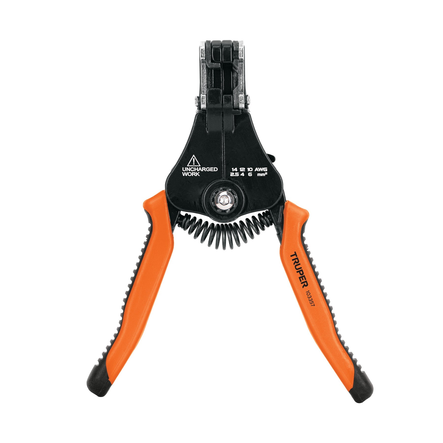 Pinza 6.5' pela cables automatica, 14 a 10 AWG, TRUPER