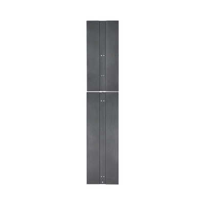 PANDUIT - Tapa Final de Fila, Para Organizador Vertical PE2V PatchRunner™ 2, de 45 UR, Color Negro