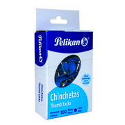 PELIKAN - Chincheta Pelikan Azul C/100