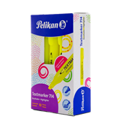 PELIKAN - Marcador Resaltador Pelikan Textmarker 714 Color Amarillo C/10 Pzas