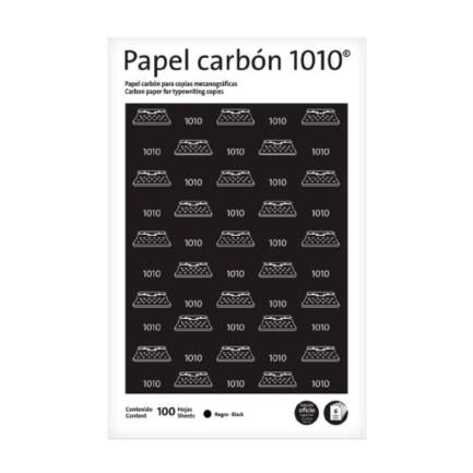 PELIKAN - Papel Carbon Pelikan Oficio 1010 Color Negro C/100 Hojas