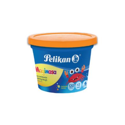 PELIKAN - Masa Moldeable Pelikan Magimasa Color Naranja 112 grs