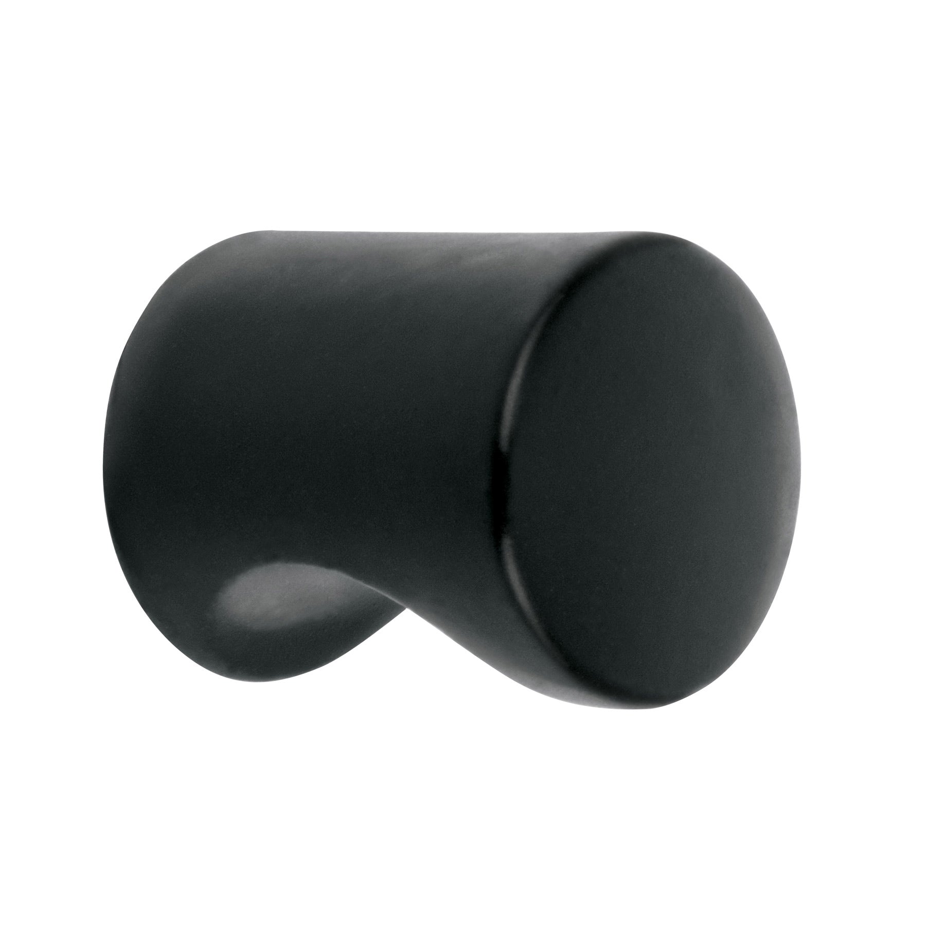 Perilla estilo 'Cilindro' acabado negro, HERMEX