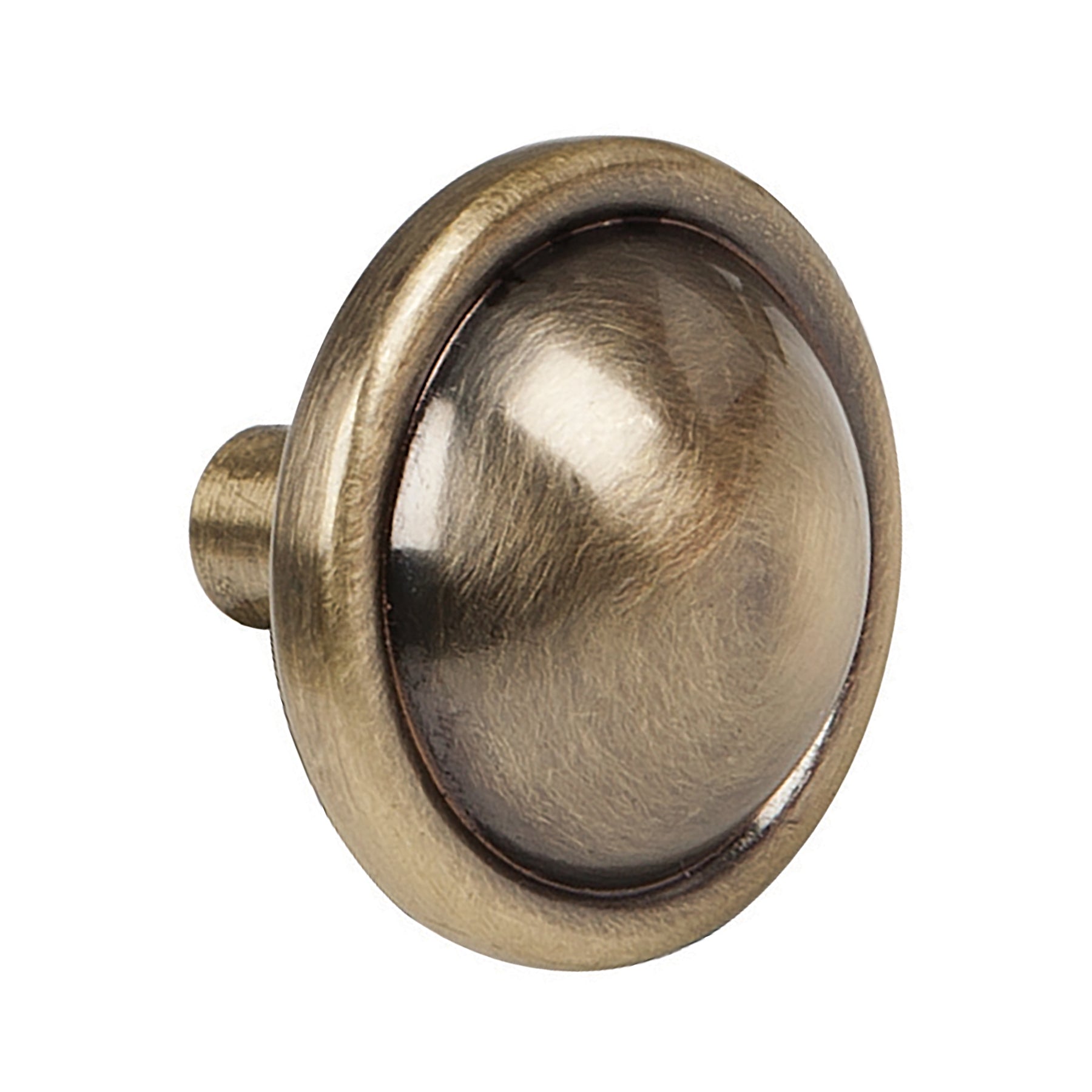 Perilla metalica estilo 'Barroco', acabado laton antiguo