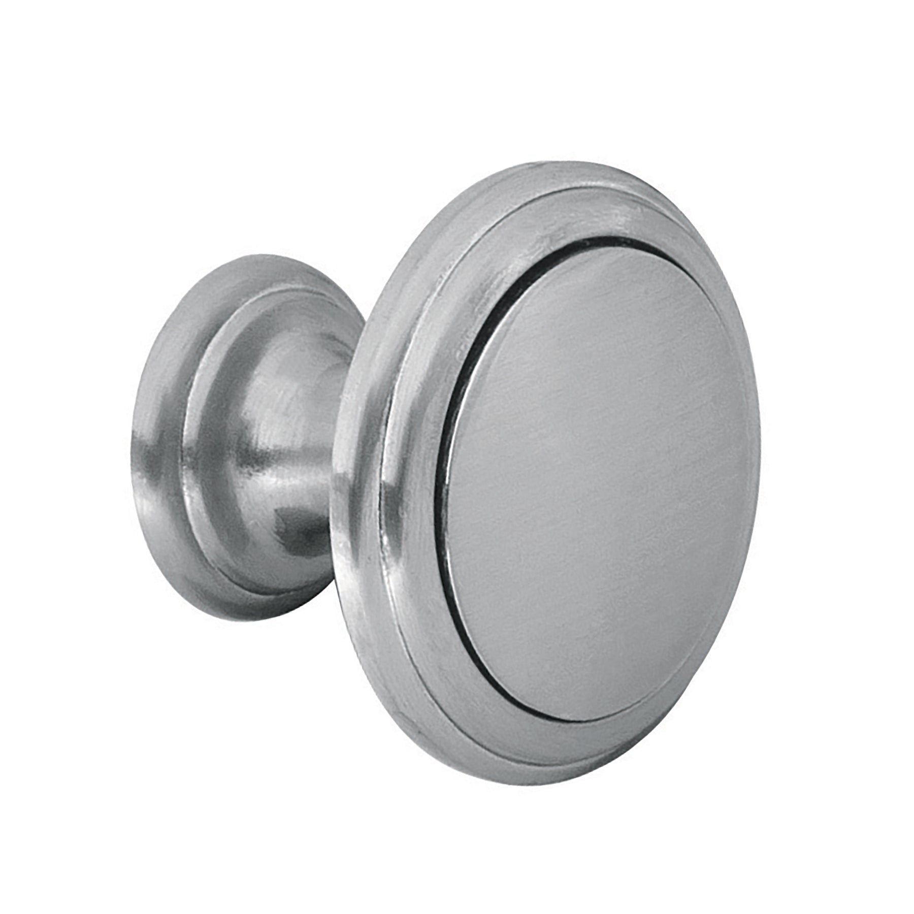 Perilla metalica estilo 'Moderno', niquel satinado, HERMEX