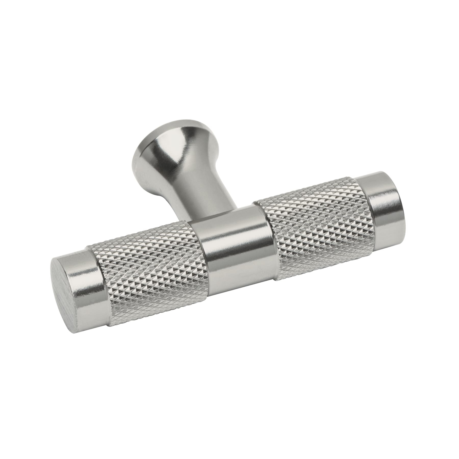Perilla metalica estilo ' Segovia', niquel satinado, HERMEX