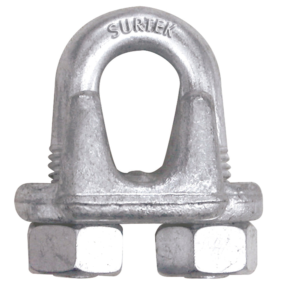 Surtek - Perro acero forj p/cab ac 3/8 in