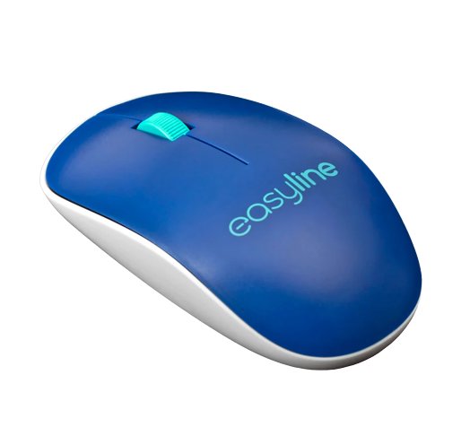 PERFECT CHOICE - Mouse Inalámbrico Perfect Choice Easy Line Viva Color Azul