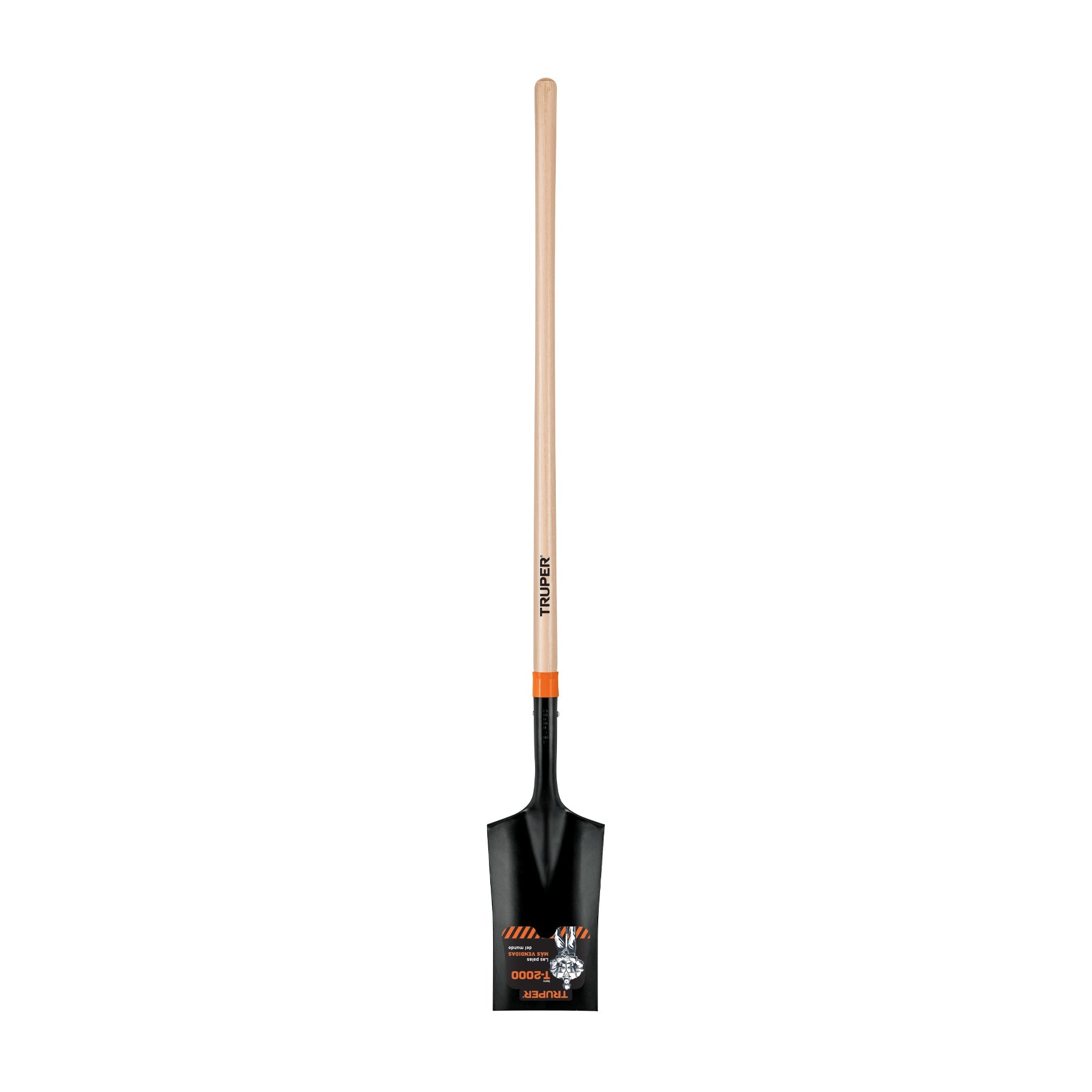 Pala escarraman T-2000, mango largo 45', Truper