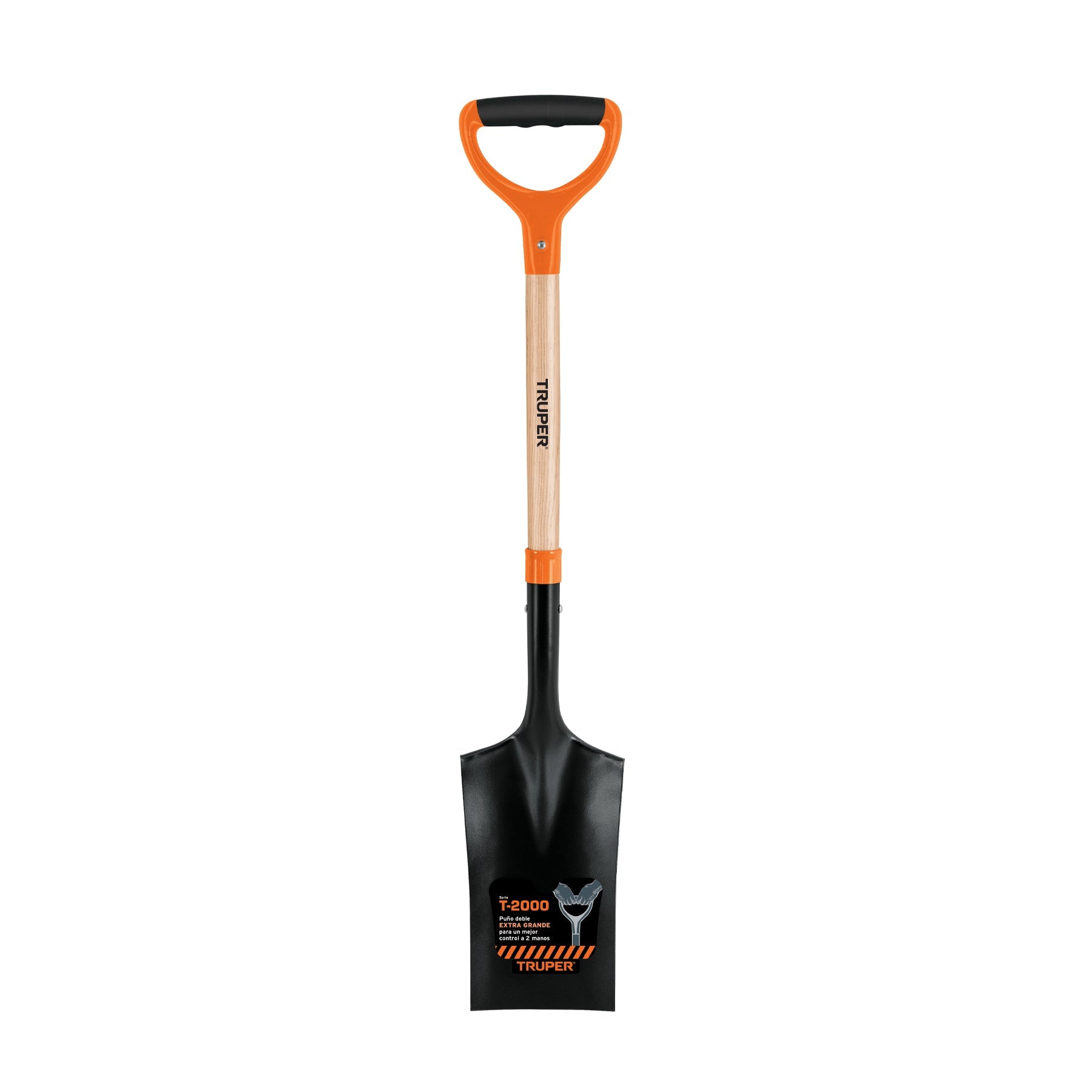 Pala escarraman T-2000, puño doble 'Y', Truper