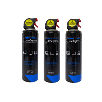 PROLICOM - AIRE COMPRIMIDO PROLICOM C/3 660ML EXPRESS