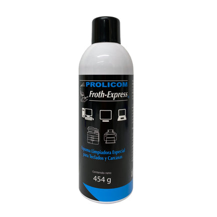 PROLICOM - ESPUMA EXPRESS PROLICOM FROTH PRO 454 GMS TECLADO CARCASAS