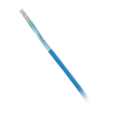 PANDUIT - Bobina de Cable Blindado F/UTP de 4 Pares, Cat6, LSZH (Libre de Gases Tóxicos), Color Azul, 305 Metros (1000 Pies)