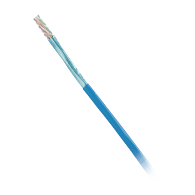 PANDUIT - Bobina de Cable Blindado F/UTP de 4 Pares, Cat6, LSZH (Libre de Gases Tóxicos), Color Azul, 305 Metros (1000 Pies)