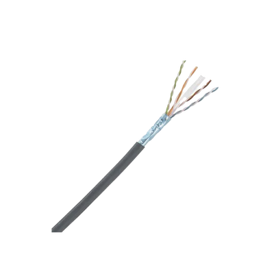 PANDUIT - Bobina de Cable Blindado F/UTP de 4 Pares, Cat6A, Soporte de Aplicaciones 10GBase-T, LSZH (Libre de Gases Tóxicos), Color Negro, Para Interior, 305 Metros (1000 Pies)