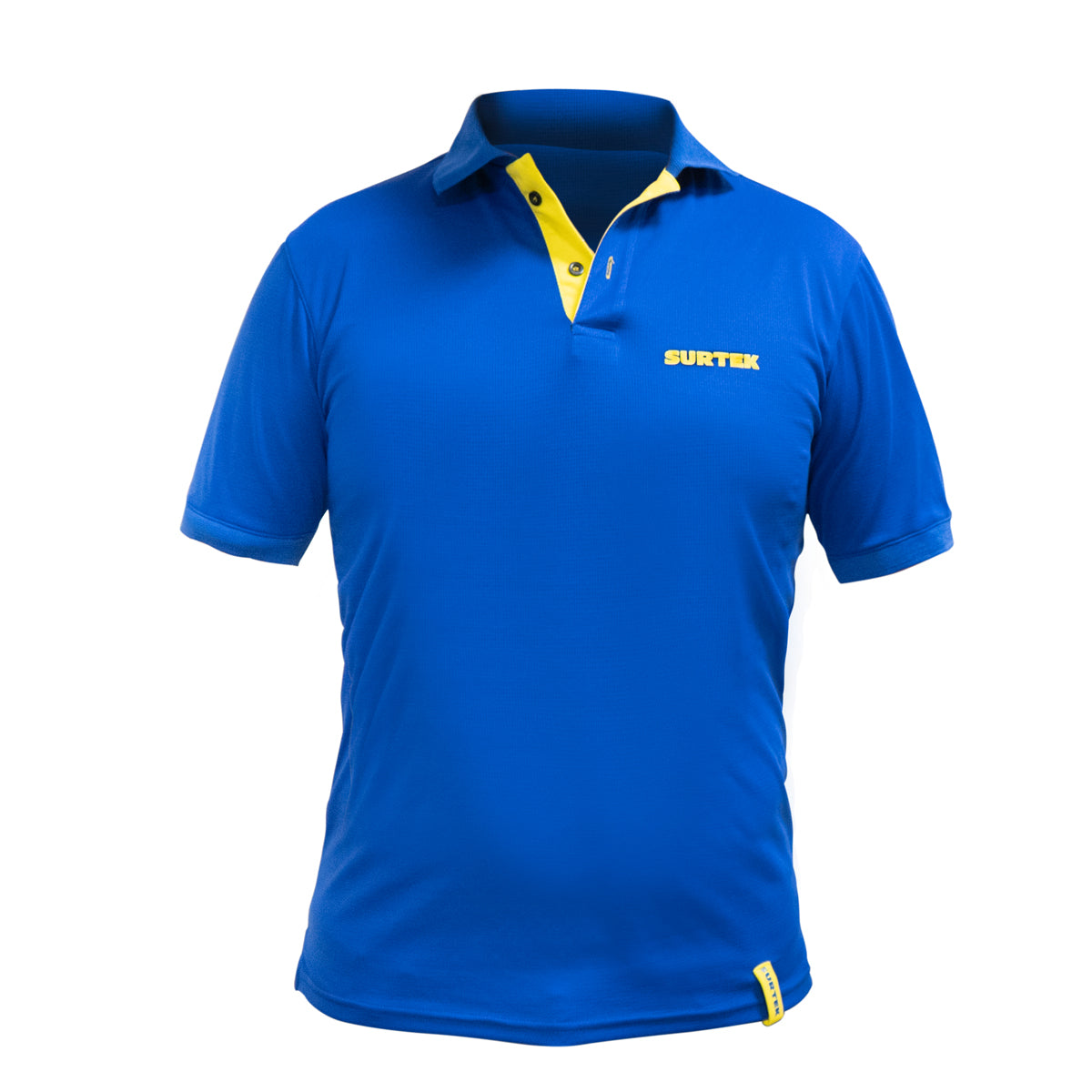 Surtek - Playera polo dry fit azul CH