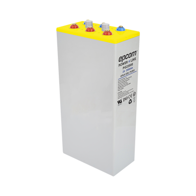 EPCOM POWERLINE - Batería de GEL PURO OPzV / 2 V @ 2,000 Ah / Ciclo profundo /Uso en Aplicaciones Fotovoltaicas y de Respald