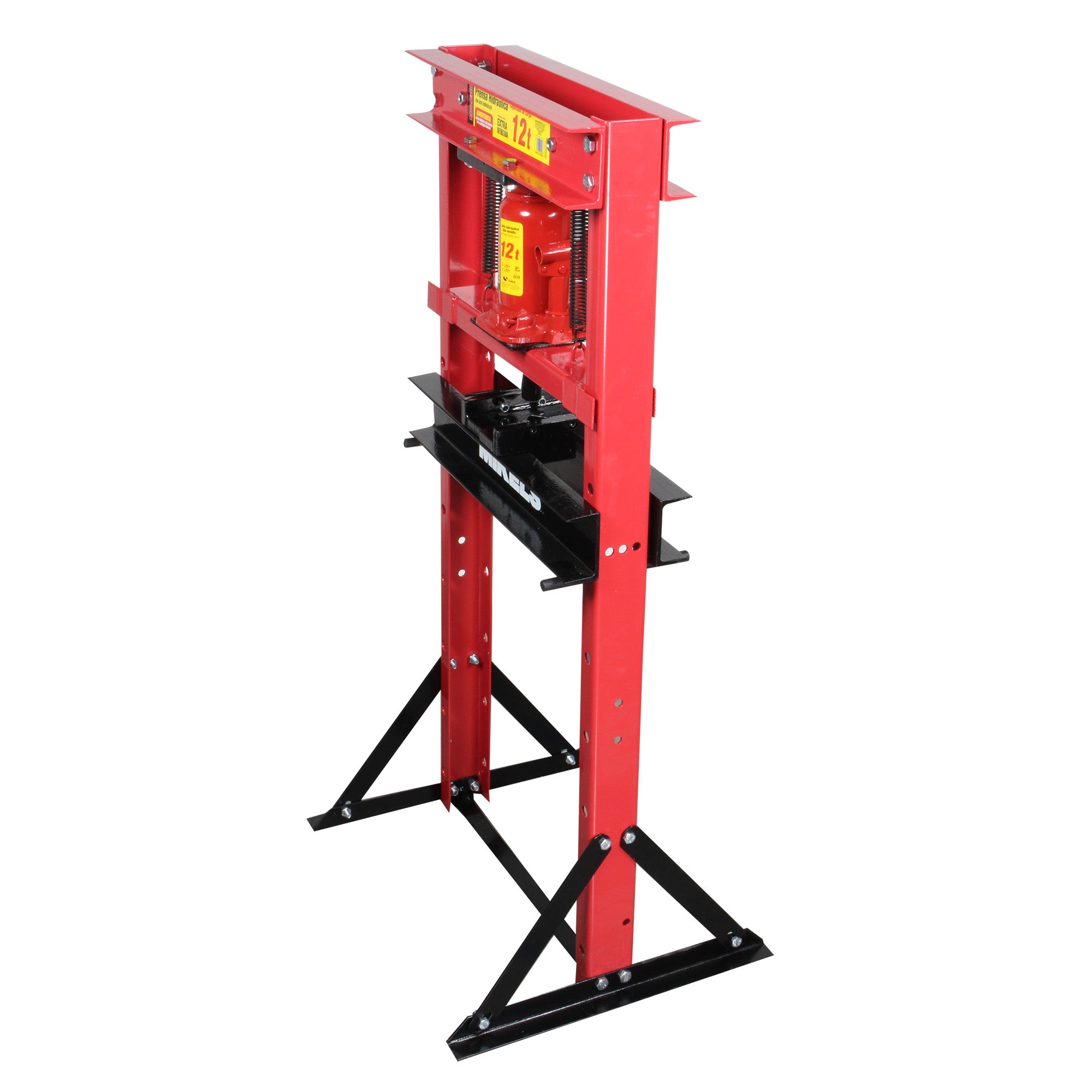 Prensa hidráulica con gato hidráulico (12 ton)
