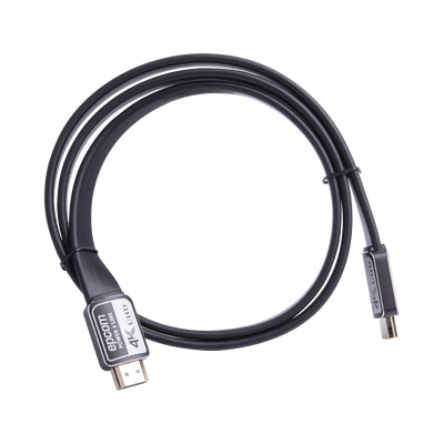 EPCOM POWERLINE - Cable HDMI versión 2.0 Plano de 1.8M (5.90 ft) optimizado para resolución 4K ULTRA HD