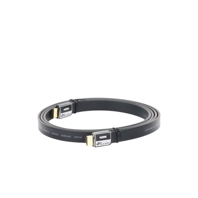 EPCOM POWERLINE - Cable HDMI versión 2.0 Plano de 1.8M (5.90 ft) optimizado para resolución 4K ULTRA HD