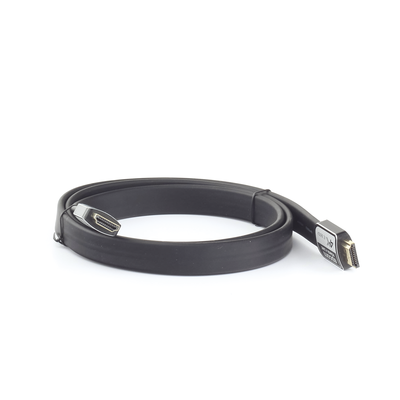 EPCOM POWERLINE - Cable HDMI Versión 2.0 Plano de 1 Metro (3.28 Pies) Optimizado para Resolución 4K Ultra HD