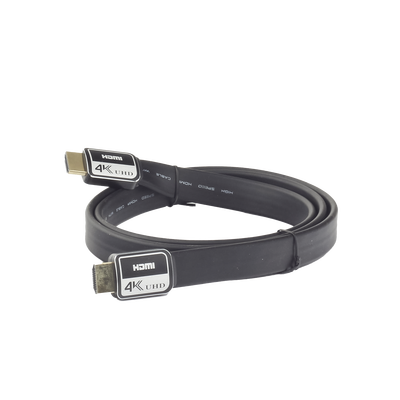 EPCOM POWERLINE - Cable HDMI Versión 2.0 Plano de 1 Metro (3.28 Pies) Optimizado para Resolución 4K Ultra HD